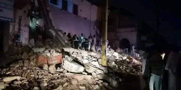 عاجل انهيار فندق أولمبيا بارك
