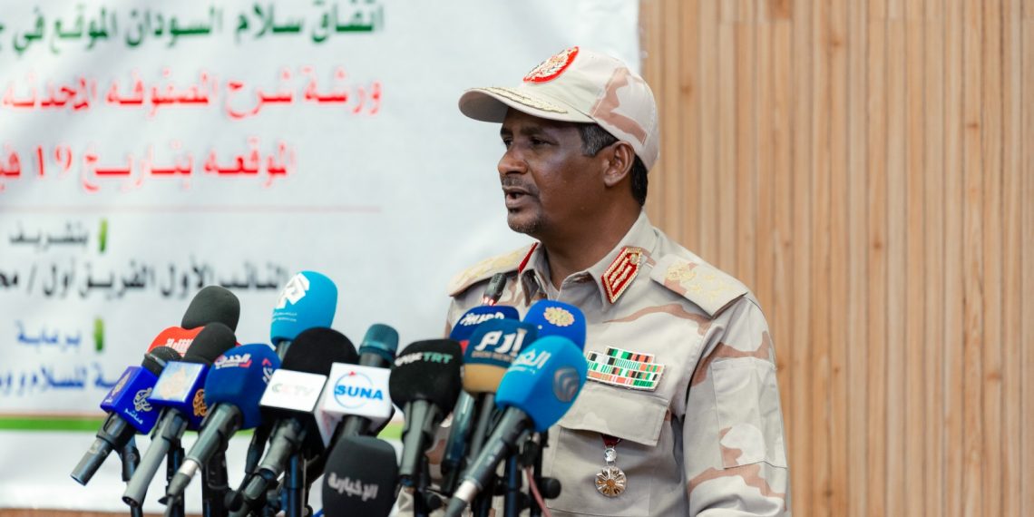 دقلو : يجب أن نساعد أنفسنا قبل أن نطلب مساعدة الآخرين