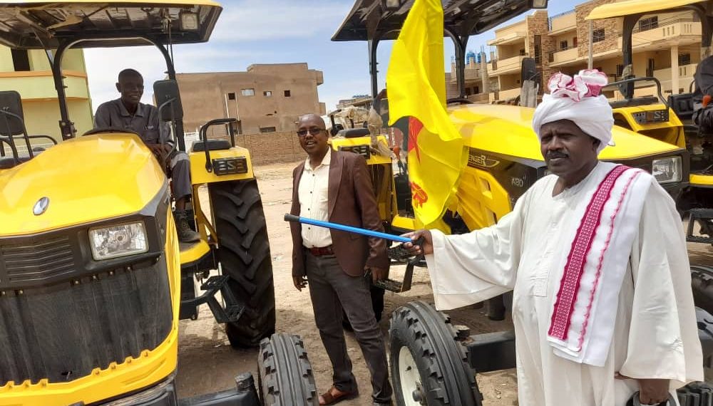 الجمعيات التعاونية تدشن آليات زراعية لمعسكرات النزوح بولاية جنوب دارفور