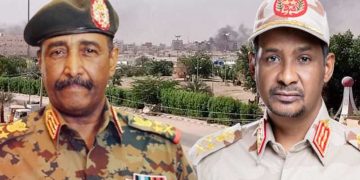 الميزان العسكري في السودان بعد مرور اسبوعين علي اندلاع الحرب.     (السيطرة تحت السيطرة)