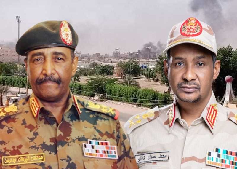 الميزان العسكري في السودان بعد مرور اسبوعين علي اندلاع الحرب.     (السيطرة تحت السيطرة)