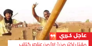 كرري: مقتل اكثر من [١٤٠] من عناصر كتائب (الفلول) الجهادية بمدفعية (الاشاوس)