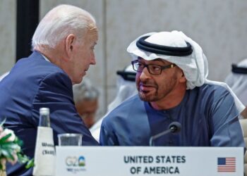 بايدن والشيخ محمد بن زايد