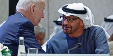 بايدن والشيخ محمد بن زايد