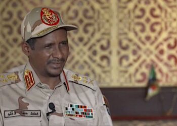 قائد قوات الدعم السريع الفريق اول محمد حمدان دقلو