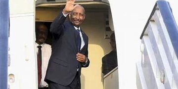 البرهان الى نيو يورك