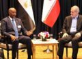 لقاء الرئيس الايراني وقائد الجيش السوداني بنيويورك