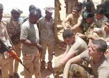 السودان-جنود-مصريون-في-قبضة-قوات-الدعم-السريع-في-مطار-مروى اطلفت صراحهم لاحقا