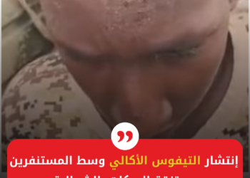 انتشار مرض التيفوس الاكالي (القمل) وسط المستنفرين ومرتزقة الحركات المسلحة