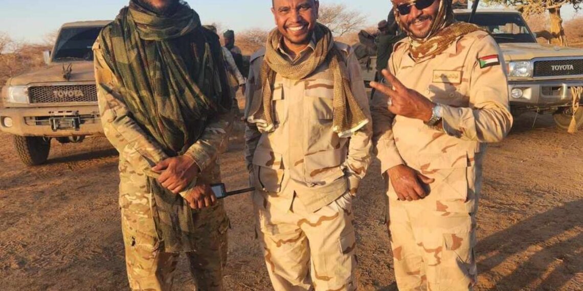 الصورة توضح المتحدث الرسمي لوفد التفاوض للدعم السريع والمستشار القانوني لحميدتي