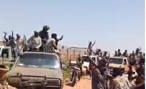 ⭕️ متحركات عسكرية ضخمة لقوات الدعم السريع تصل أم روابة
