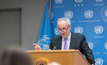 ستيفان دوجاريك المتحدث باسم الأمم المتحدة