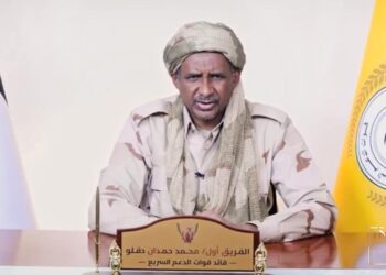 قائد قوات الدعم السريع الفريق أول / محمد حمدان دقلو